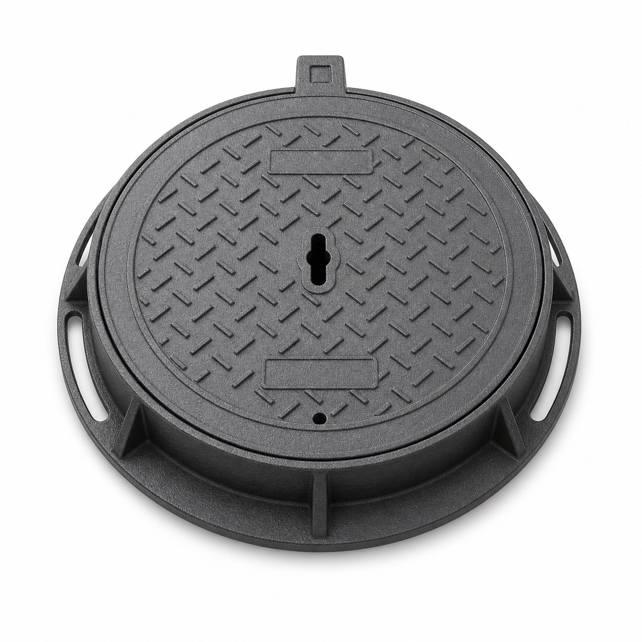 Round access cover