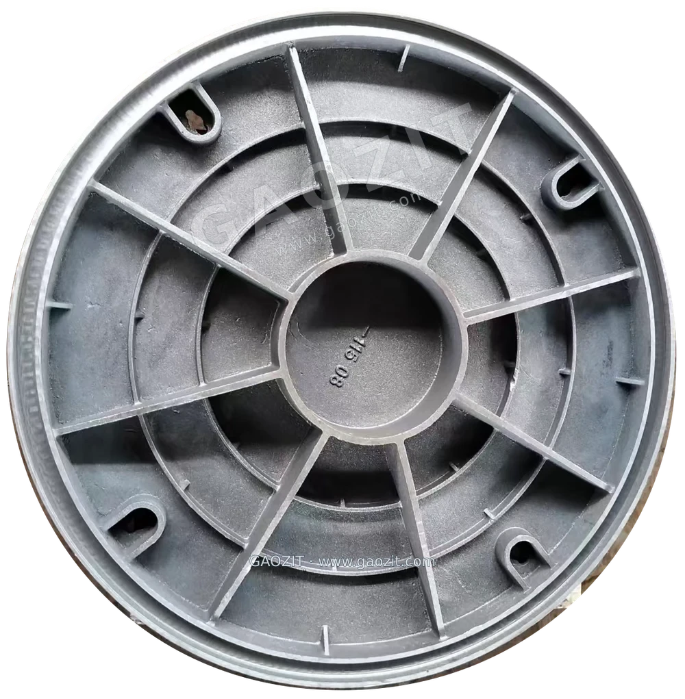 Round utility access cover