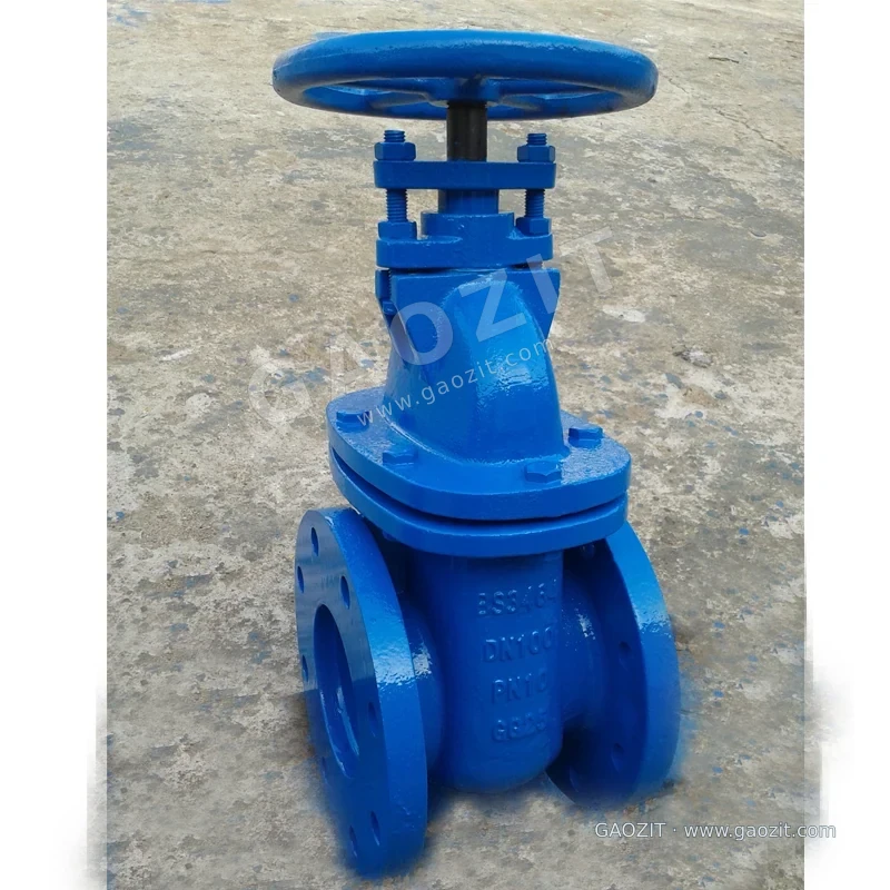 Metal-seated gate valve